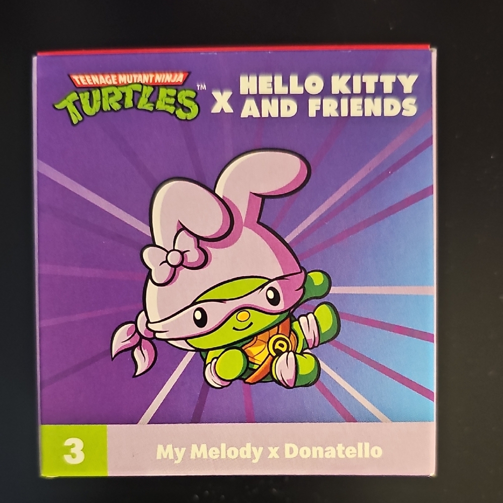 McDonald's My Melody x Donatello Happymeal Toy